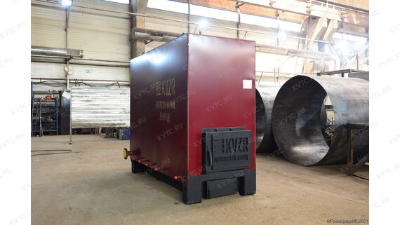 Котел водогрейный 0.35 МВт с топкой ОУР